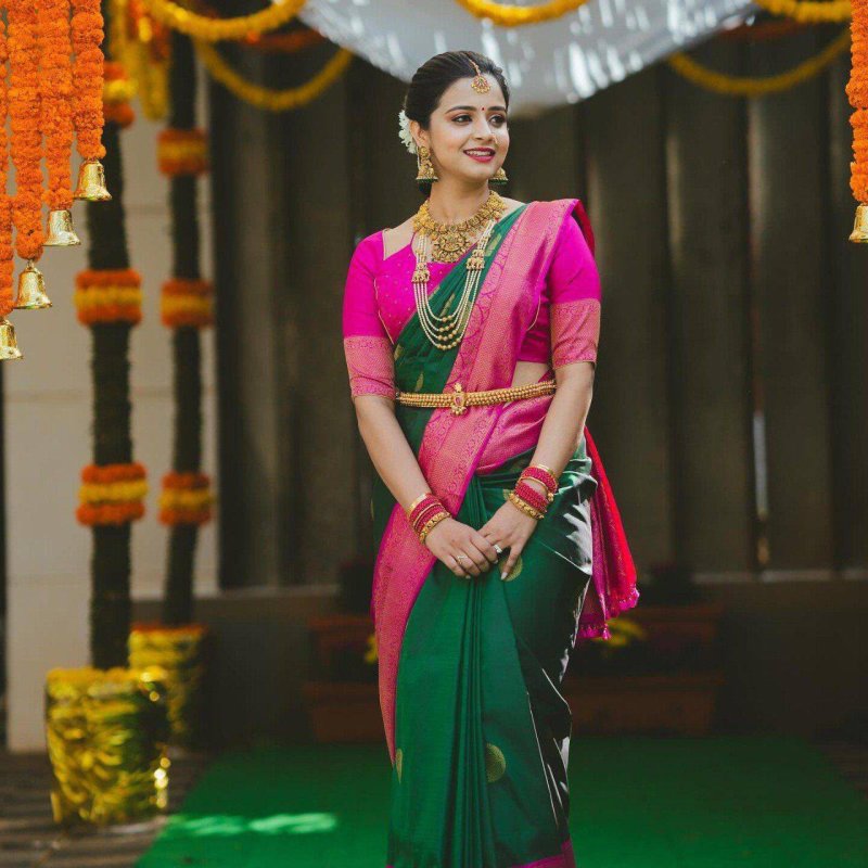 Lila Vol 1 By Aab Art Silk Jacquard Border Saree 